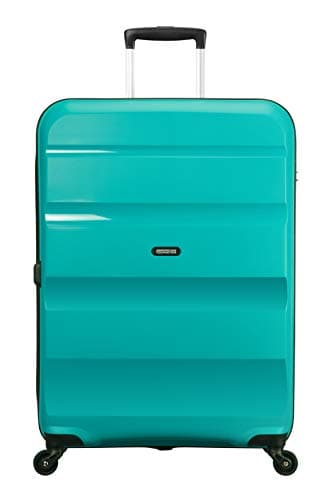 American Tourister Bon AIR - Spinner L, Suitcase, 75 cm, 91L, Turquoise (Deep Turquoise) — view 2