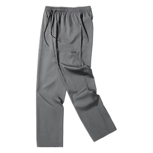 Mens Lightweight Hiking Trousers Drawstring, Mens Stretch Walking Pants — view 2