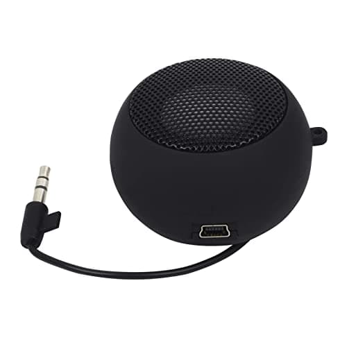 Mini Portable Rechargeable Travel Speaker Auxiliary Input Headphone Jack 3.5mm Cable