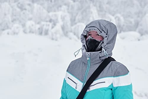 SUB ZERO Winter Neck Warmer 18" Long Super Soft Fleece Thermal Snood Scarf Neck Gaiter Head Over For Walking Running Motorcyclists One Size (Khaki) — view 2