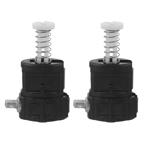 FRCOLOR 2Pcs Luggage Handle Replacement Clips, PVC Locking Tongue, Black