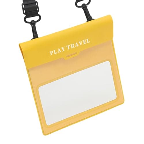 Tablet Sleeve for Travel and Outdoor Use, Yellow — view 5