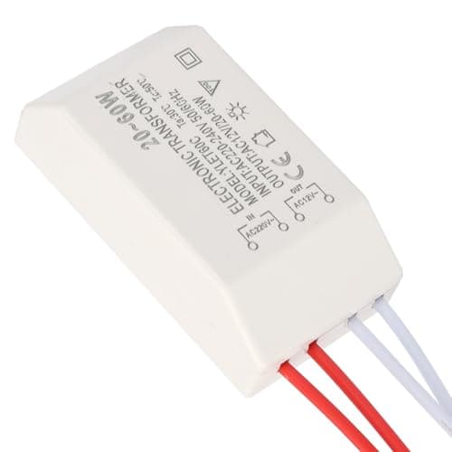 Generic to 12V Voltage Converter, Transformer, Large Capacity for Industry, Easy to Install, Durable for home.