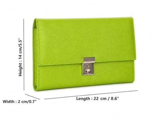 AR BRAND EST. 2021 Travel Document Wallet Organiser with Lock for Passport — view 2