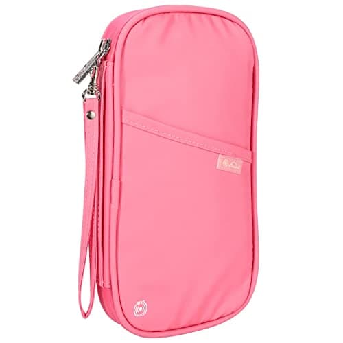 Vinsani Passport Holder Travel Wallet, RFID Blocking Document Organiser