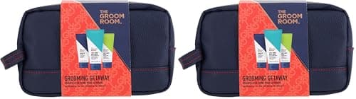 Groom Room Grooming Getaway Travel Kit for Men (Pack of 2)