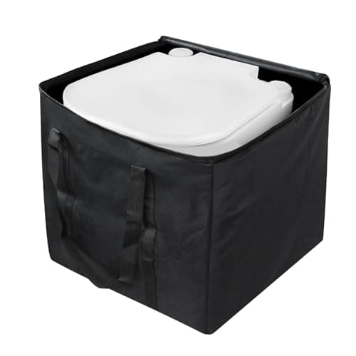 bruwaa Portable Camping Toilet Storage Bag, Toilet Carry Bag for Porta Potti 165 365 145 335 345 565, Universal for Camping Caravan Motorhome Travel — view 5