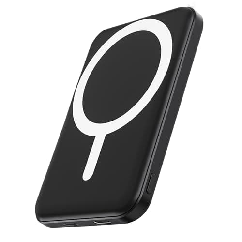 Podoru for MagSafe Power Bank 5000mAh, Ultra-Slim Magnetic Portable Charger