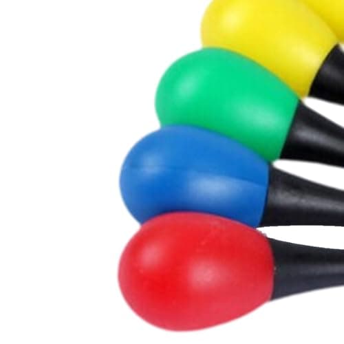 Rattle Shaker Percussion 8 Pack Maracas Lightweight Travel — view 2