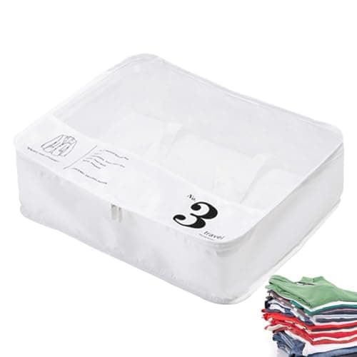 Travel Bag for Packing Buckle Polyester Toiletries Suitcase Travel Bag