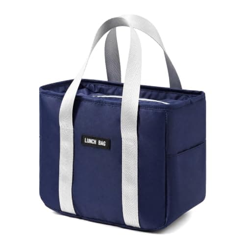 Large Capacity Lunch Bag with Reinforced Handle Oxford Cloth Waterproof
