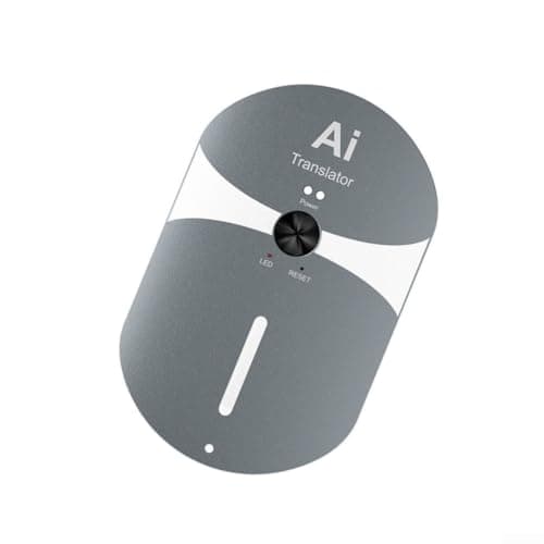 HaloModora Handheld AI Translator Device, 140+ Languages for instant Translation, Online Offline Capability, Lightweight Interpreter for Students and Travelers, Grey(Gray)