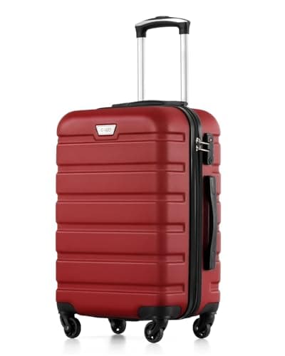 COOLIFE 20 Inch Carry On Suitcase for EasyJet, ABS+PC, Hardshell, Durable