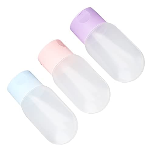 Soft Travel Bottles Squeezable Portable Refillable Toiletry Containers for Travel Fitness PE 3pcs — view 3