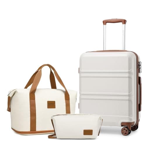 Kono Cabin Luggage Set 55x40x20cm ABS+PC Hard Shell 20 Inch Suitcase