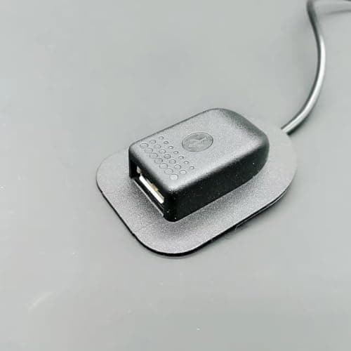 TOPBATHY Backpack External USB Charging Port Black Plastic Travel Accessory — view 4