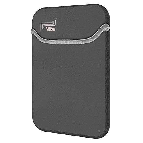 Vibe 10 inch Neoprene Case Sleeve, Compatible for Surface Go 10", iPad Air, iPad 2,3,4 9.7, Samsung Tab A7, Tablet Galaxy Tab E 9.6 & HUAWEI MediaPad Grey — view 2