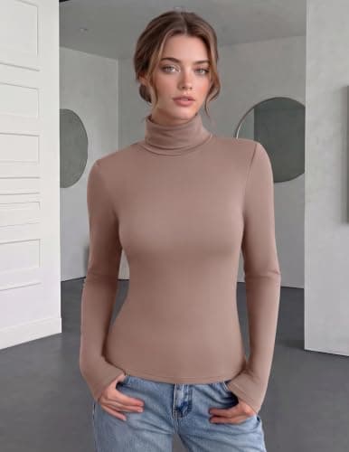 ZEAGOO Long Sleeve Tops Women Casual Lightweight Shirt Basic Thermal Jumper — view 2