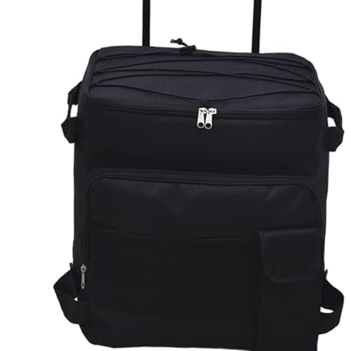 KIOALXZ Functional Portable Rolling Cooler With Features For Road Trips — view 6