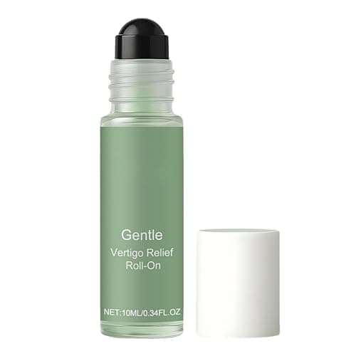 Vertigo Ease Roll On - Peppermint Oil for Vertigo Relief and Daily Care - Dizziness Relief Anti Nausea - Portable Vertigo Relief Easy to Apply