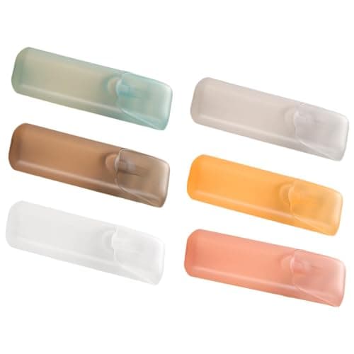 Toothpick And Floss Holder - Translucent Organizer Box Accessory