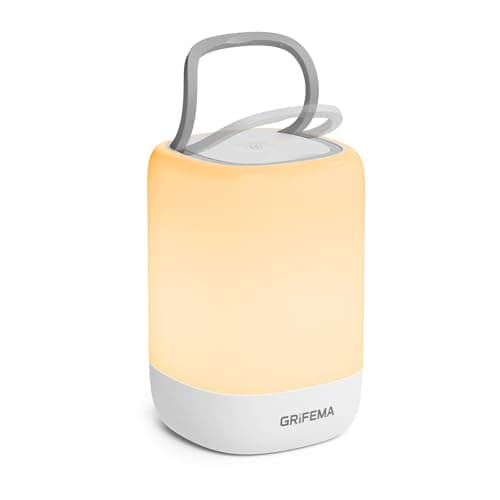 GRIFEMA LED Touch Bedside Lamp RGB Colour Changing