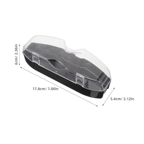 SHINEOFI Portable Diving Mask Case for Swim Goggles and Diving Mask with Pp Material, Easy to Identify and Organize, Optimized Storage Hard Case Suitable for Travel and Train — view 2