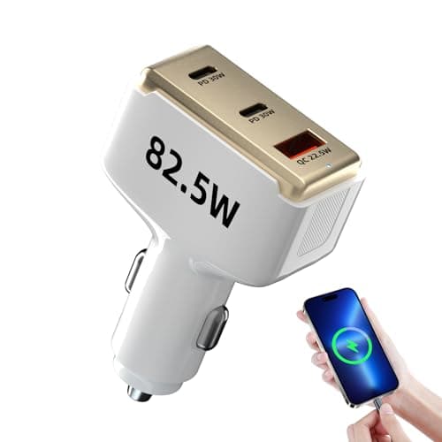 Car Charger Adapter 82.5W Multi-Port USB C — view 6