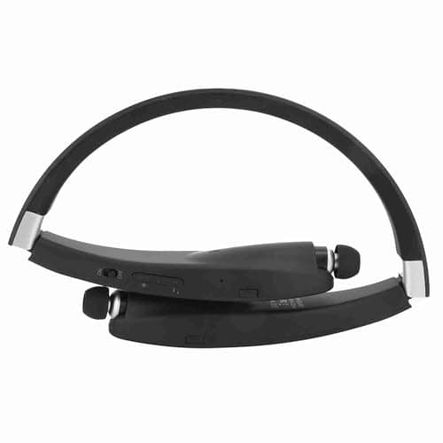Culnflun 1 Pack Bluetooth Headphones Telescopic Foldable Wireless Earphones, Neckband Stereo Headset with Mic, Retractable Sport Headphones for Workout Travel — view 3