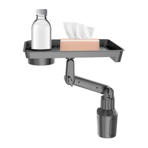 Cup Holder Food Tray Detachable Auto Drink Extender Table