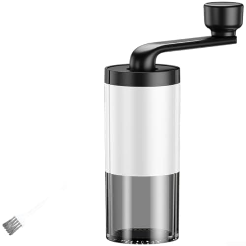 Portable Electric Coffee Bean Grinder USB Charging Fine Spice Nut Mill Adjustable Coarseness for Pour Over Moka Pot Cold Brew Travel Office Black(Black) — view 2