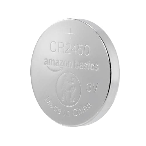 Amazon Basics 6-Pack CR2450 Lithium Coin Cell Battery, 3 V, Long-Lasting Power, Mercury-Free, Child-Safe Package (Use Scissors to Open) — view 3