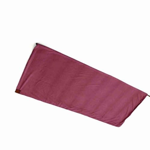 aqxreight Outdoor Sleeping Bags Portable Emergency Sleeping Bag Light-weight Fleece for Camping Travel Hiking More and Design to Two and Is Soft Zipper Pilling Fabric (Burgundy)