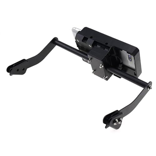 handlebar GPS mount for motorcycle Rechargeable Mobile Phone Navigation Stand Motorcycle Holder For Versys 650 KLE650 2015-2019(2) — view 2