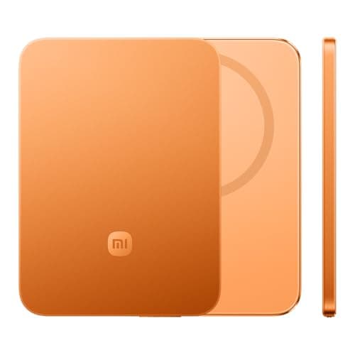 Xiaomi UltraThin Magnetic Power Bank 5000mAh, 15W Magsafe, Orange