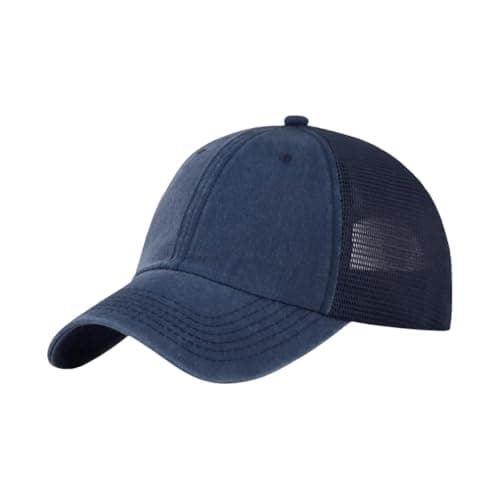 Unstructured Baseball Cap for Men Women Adjustable Sun Hat Outdoor Sports,Cotton Blend | Unstructured Low Profile | Adjustable Back Strap | Lightweight for Casual & Outdoor Navy