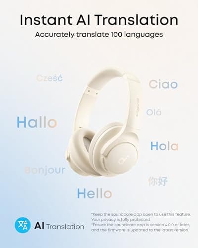 soundcore Anker Q20i, Hybrid Active Noise Cancelling Foldable Headphones — view 5