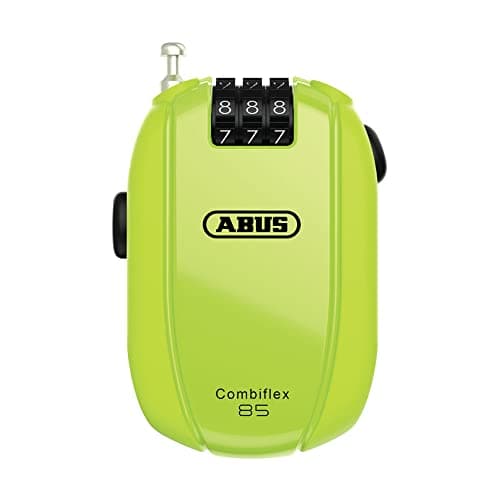 ABUS Combiflex Break 85 Cable Lock, 85 cm Long, Neon Yellow