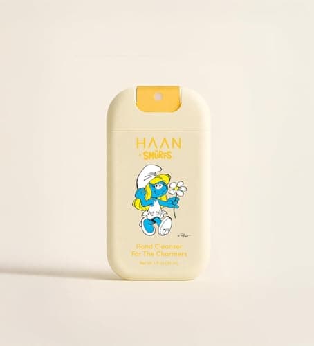 HAAN Smurfs Limited Edition – Moisturising Hand Cleanser Spray with aloe vera (pack of 3) – 1 bottle per fragrance: Morning Glory, Bright Rose, Purifying Verbena — view 5