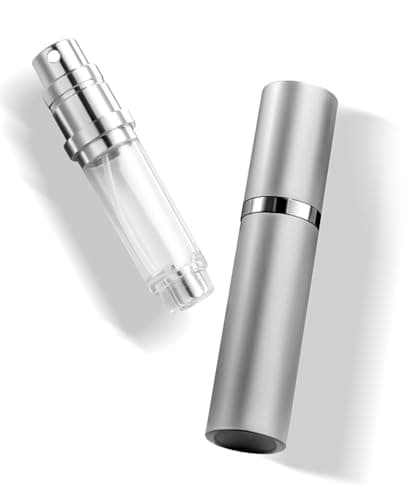 VVGAOGES Perfume Atomiser,Portable Refillable Empty Perfume Spray,Mini Perfume Bottles Empty for Travel 5ml (Grey)