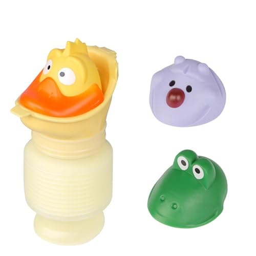 Portable Baby Potty for Girls Boys Emergency Urinal Toilet Hygienic Child Travel Potty Anti-Leakage Kids Pee Training Cup 420ml Urination Container Bottle for Car Travelling, Outside Toilet, Camping