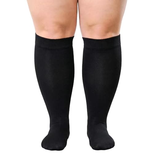Compression Socks for Women Extra Wide Calf Plus Size Up to 7X