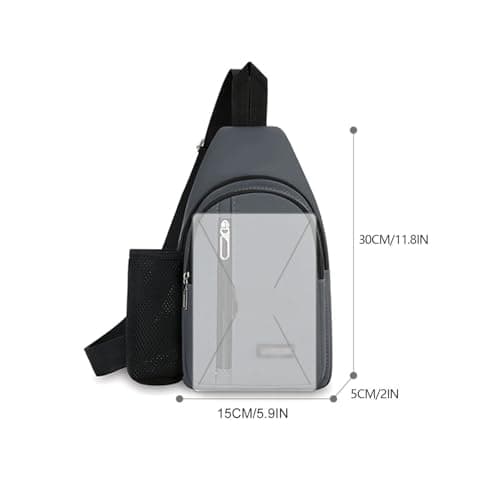3 in 1 Anti-Theft Travel Tote Bag, Anti Theft Crossbody Bag Women Large Capacity Waterproof Travel Bags Backpack, Oxford Convertible Anti Theft Bag for Fitness, Commuting (Black1) — view 6