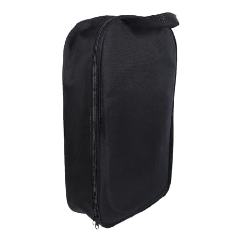 Yardwe Camping Cutlery Organizer Bag with Zipper, Oxford, Black