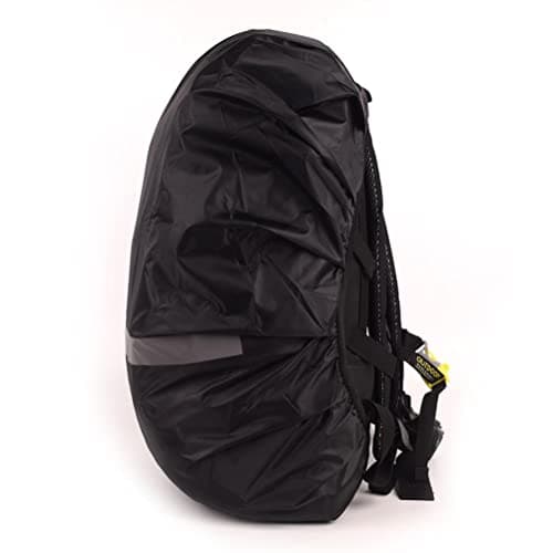 Shanrya Waterproof Backpack Cover Quick Dry Oxford Cloth Backpack Cover for Hiking (Fluorescent green) — view 5