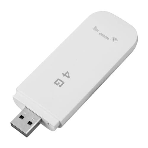 Mobile WiFi Hotspot, Support 10 Devices Portable WiFi Router WPA WPA2 WiFi Encryption for Mobile Phones (White) — view 4