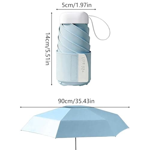 Mini Umbrella Foldable Portable Lightweight Rainproof — view 6