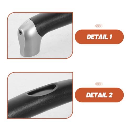 SEWACC Replacement Luggage Suitcase Handle Repair Grip, 6.26 Inch Plastic — view 3