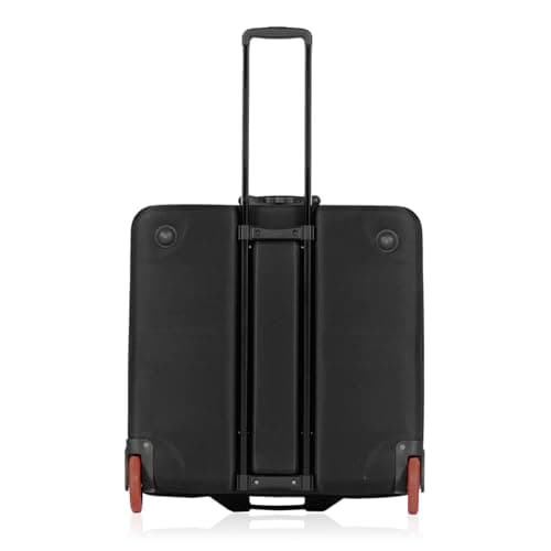 Tbest Folding Bike Travel Case Bike Transport Case Travel Storage Box Hard Shell EVA with Foam Padding Wheels and Top Handle for Folding (E2521) — view 2