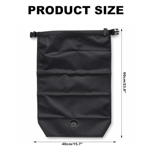 Travel Laundry Bag, Space Saving Compressible Dirty Clothes Bag — view 2